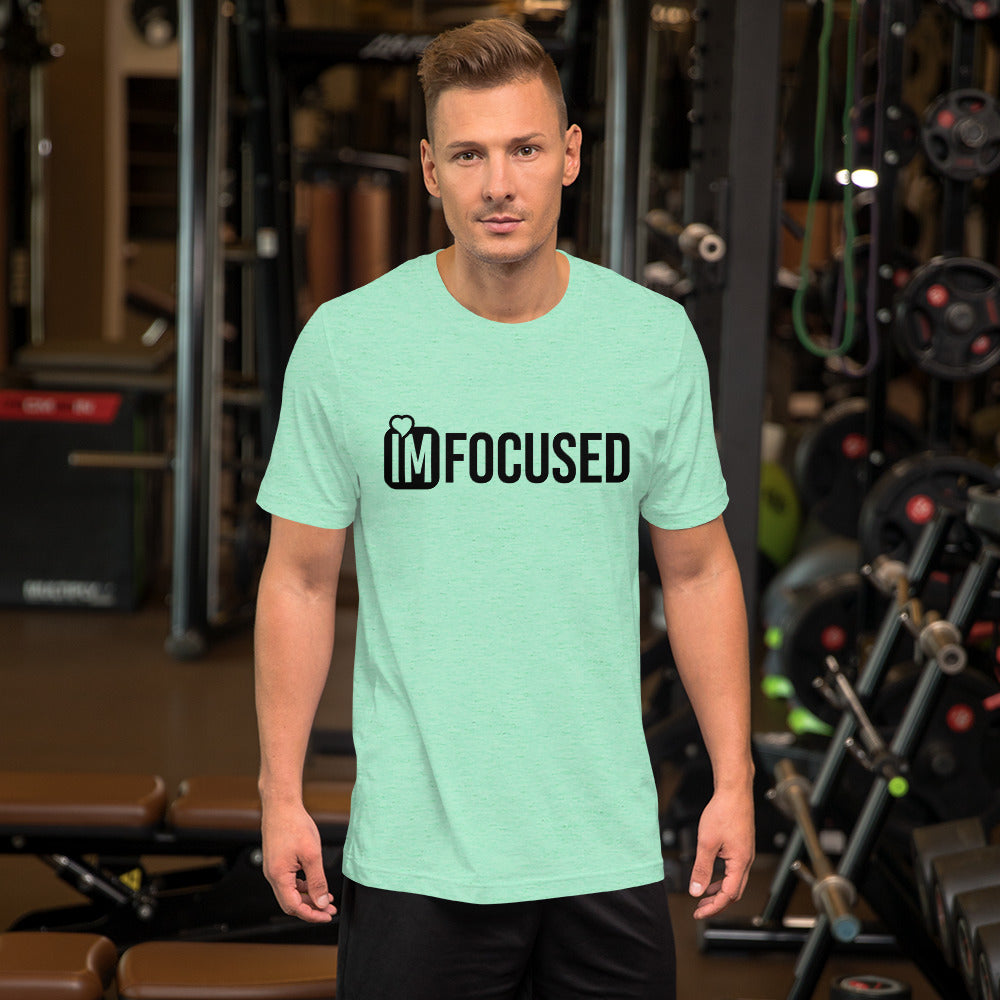 IM Focused Unisex t-shirt