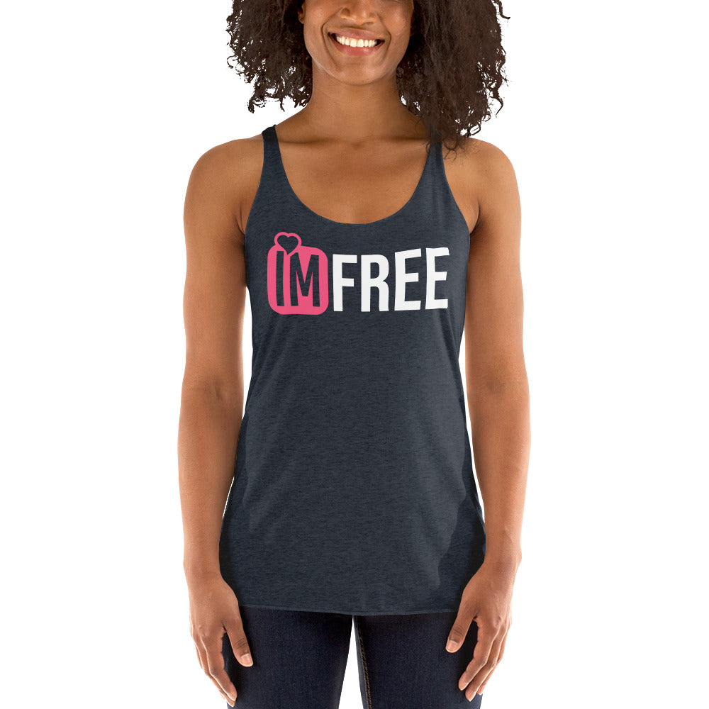 I'M FREE Women's Racerback Tank