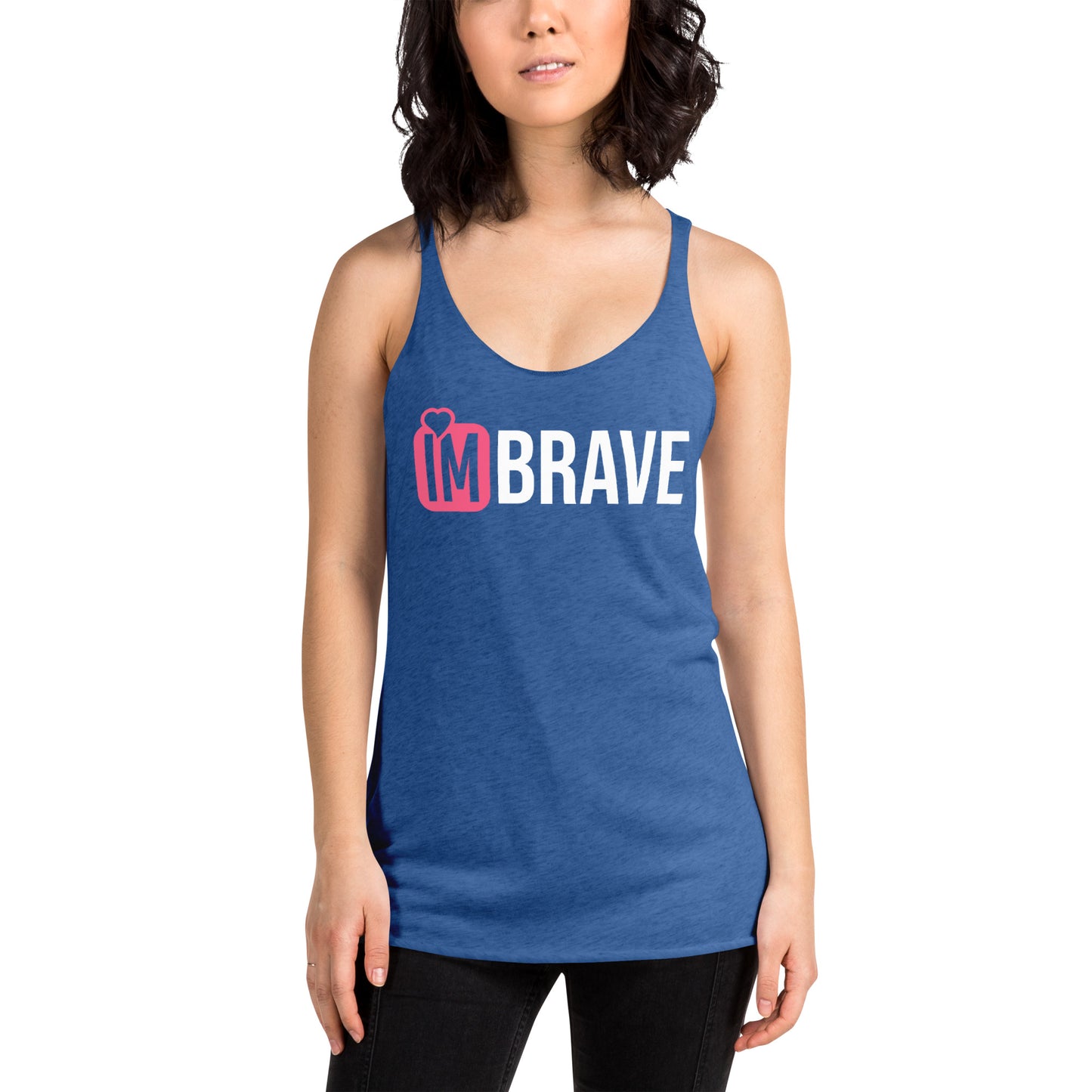 I'M BRAVE Women's Racerback Tank