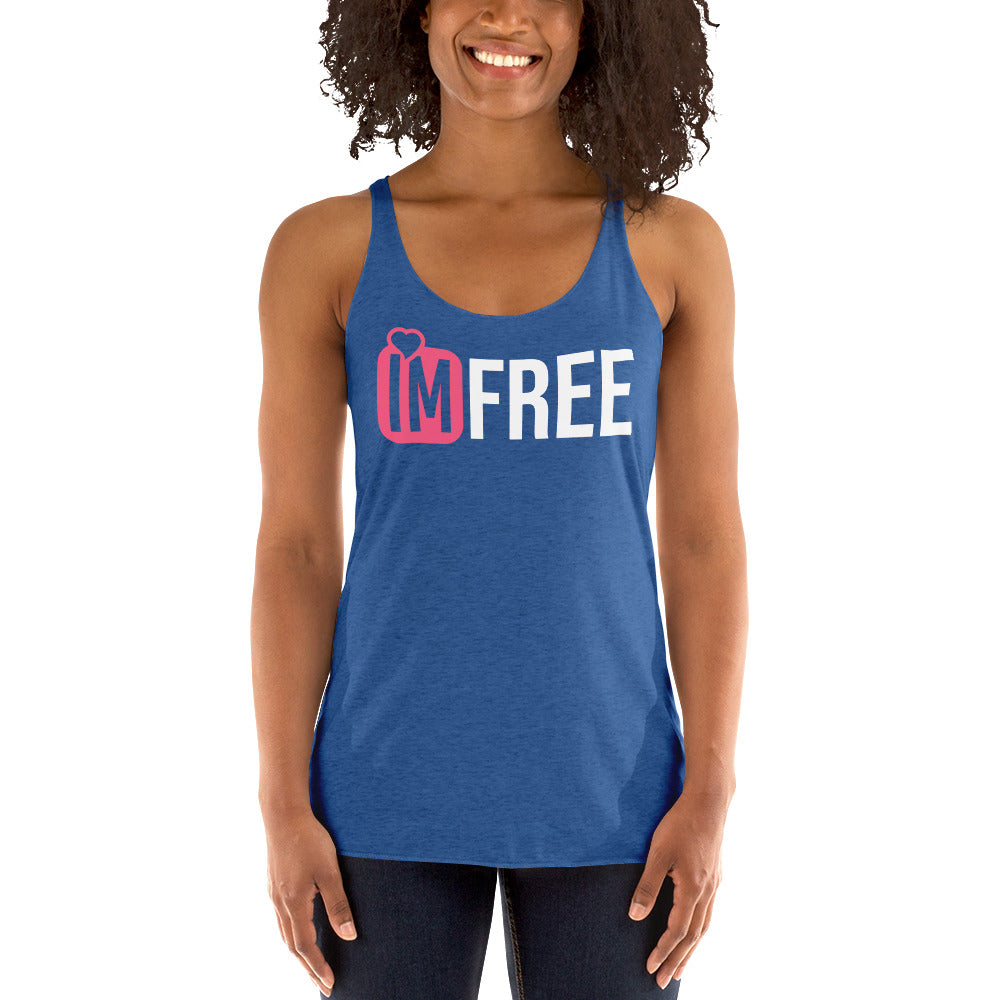 I'M FREE Women's Racerback Tank