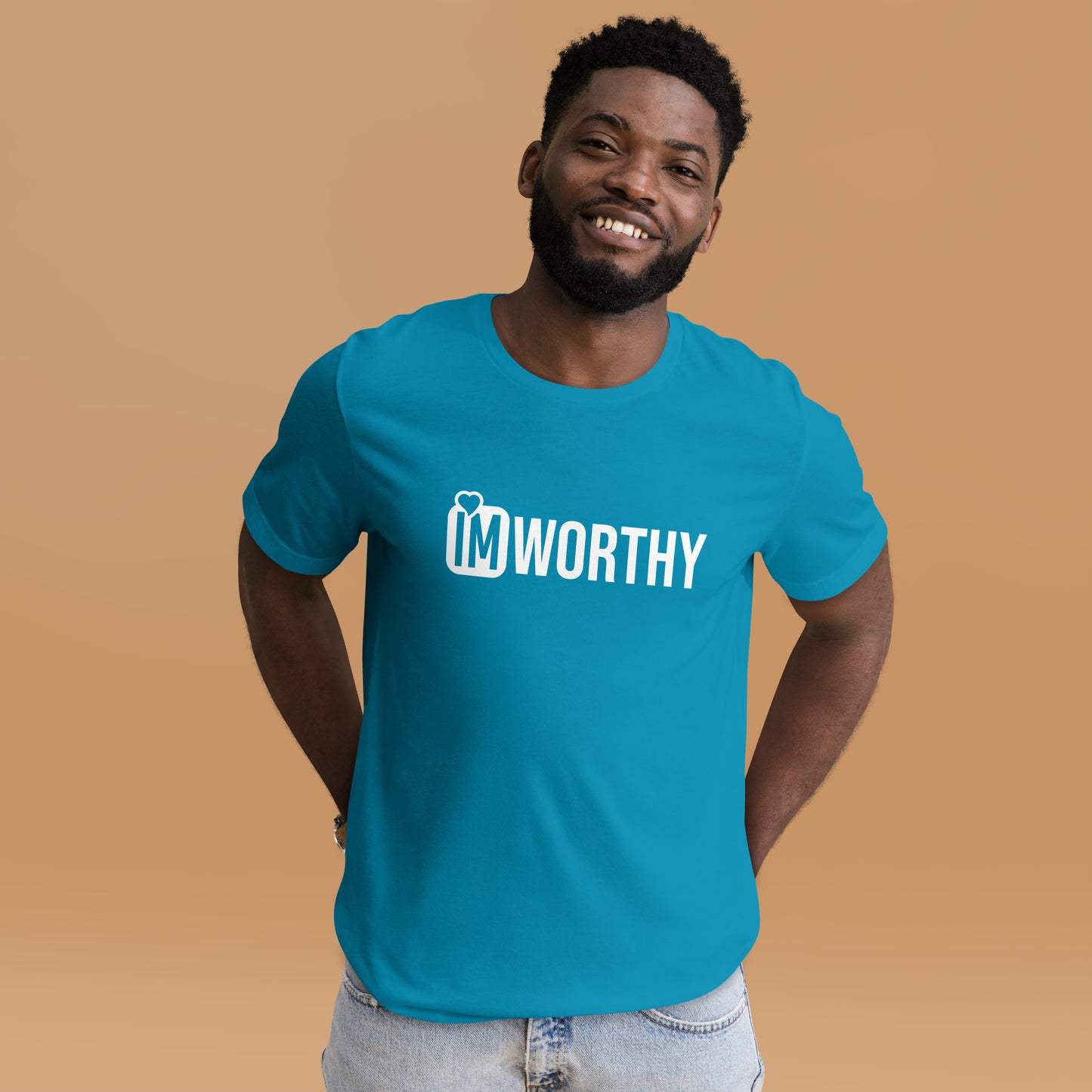 IM WORTHY Unisex t-shirt