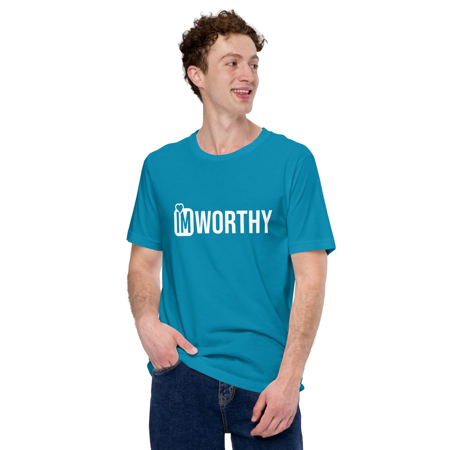 IM WORTHY Unisex t-shirt