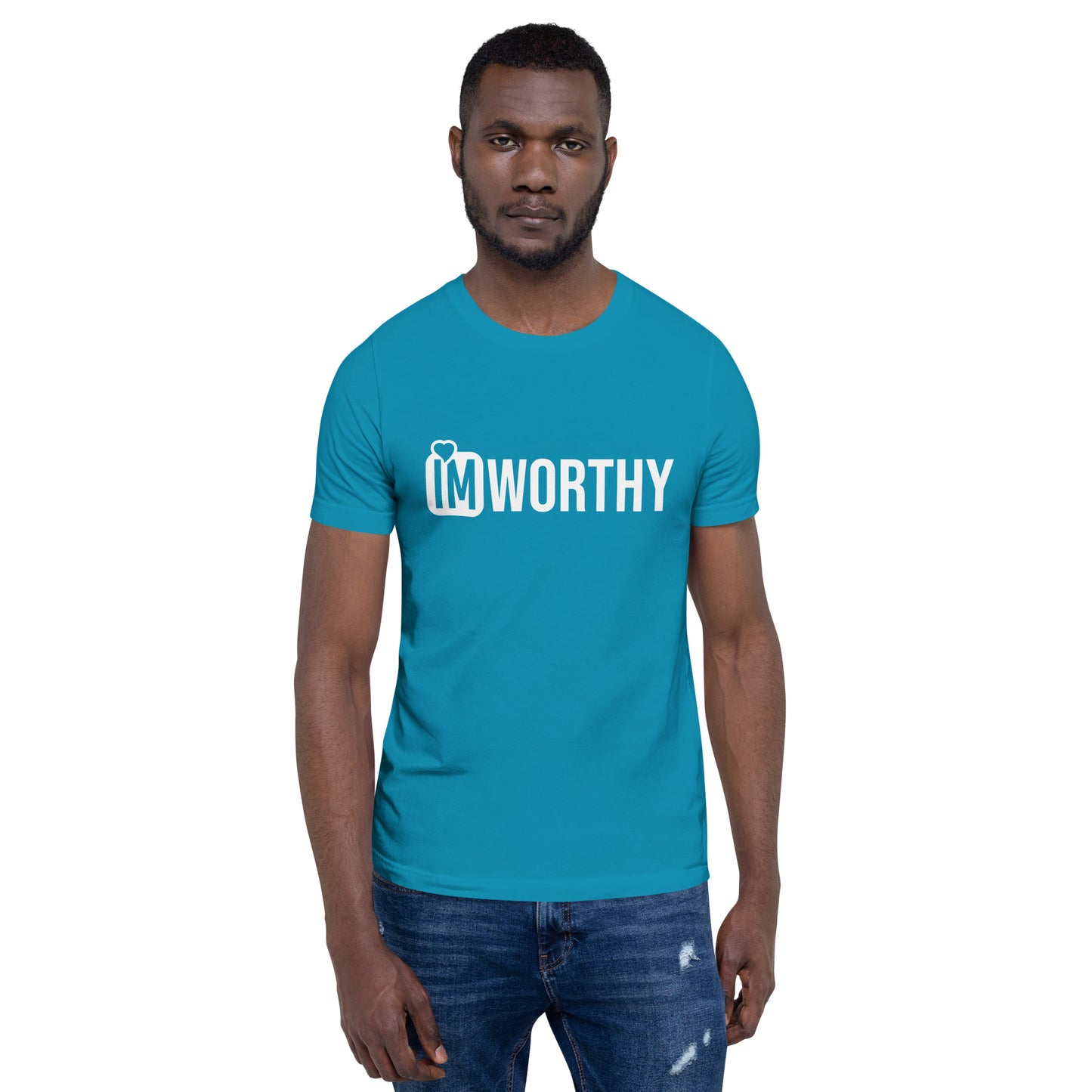 IM WORTHY Unisex t-shirt