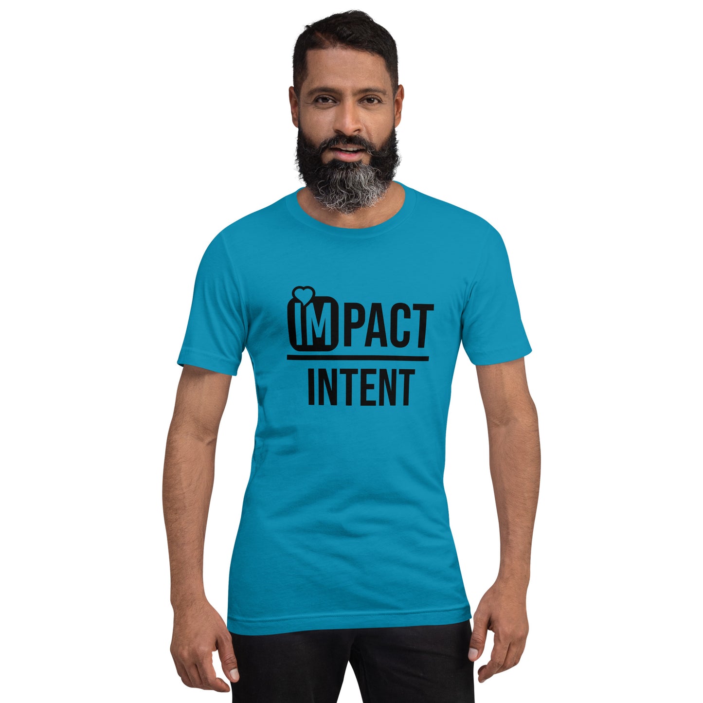 IMpact over Intent Unisex t-shirt