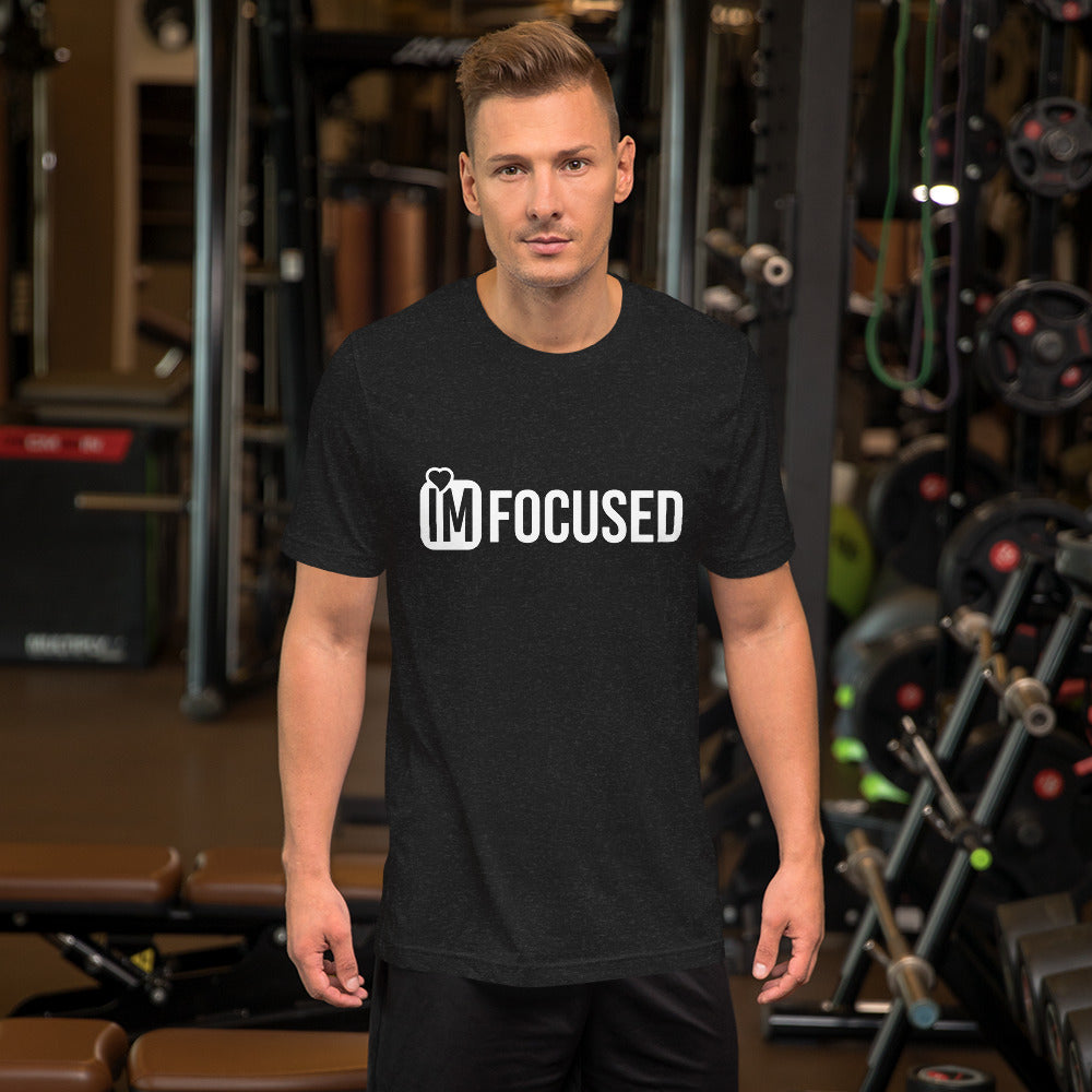 Im Focused Unisex t-shirt