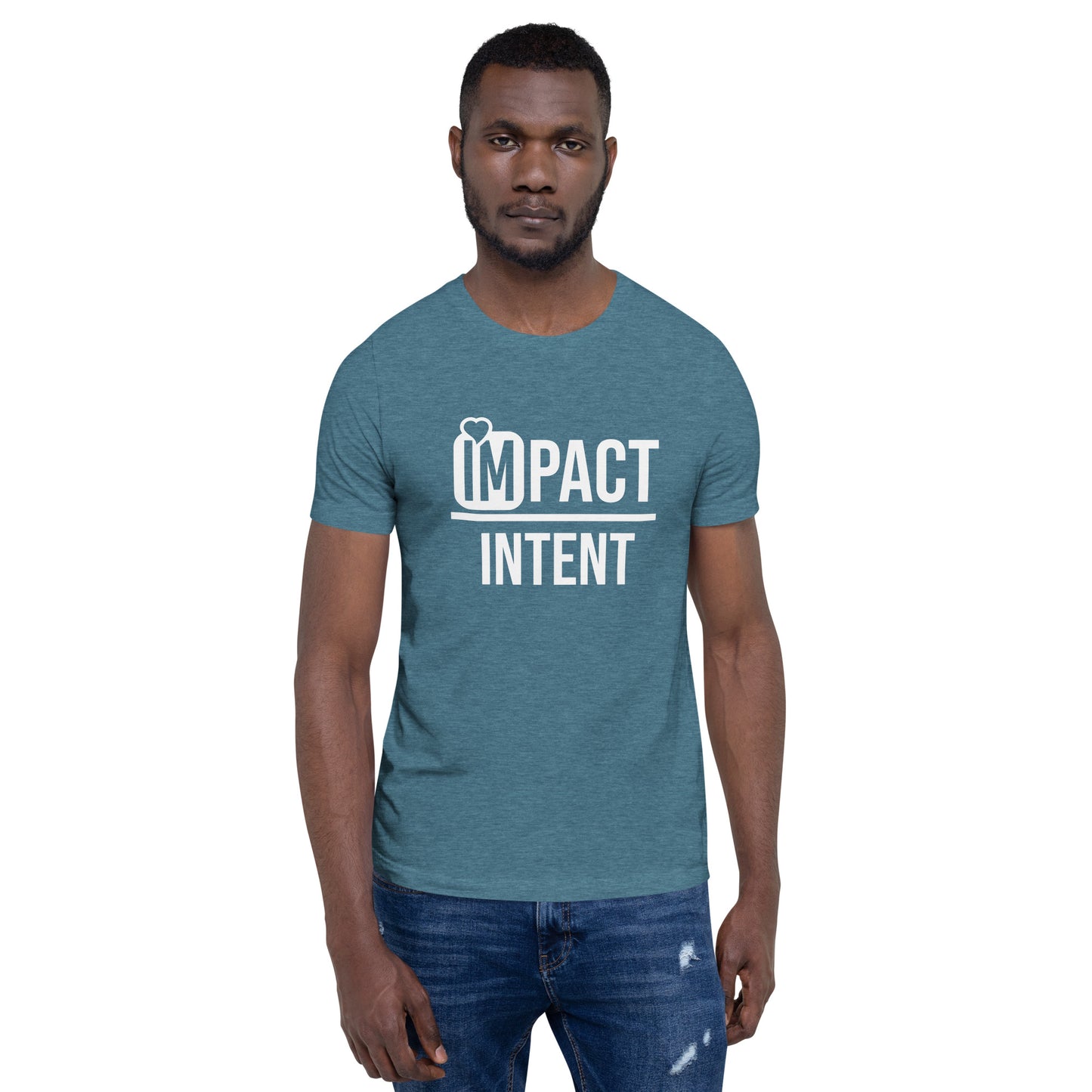 IMpact over Intent Unisex t-shirt