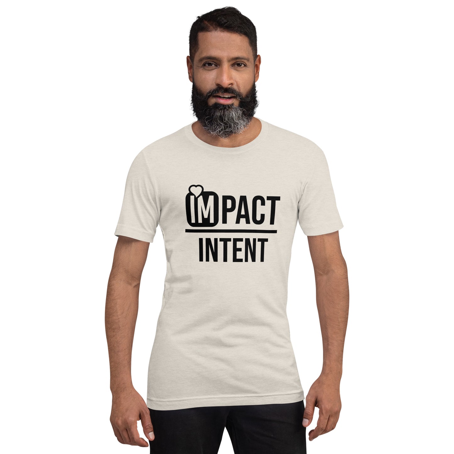 IMpact over Intent Unisex t-shirt