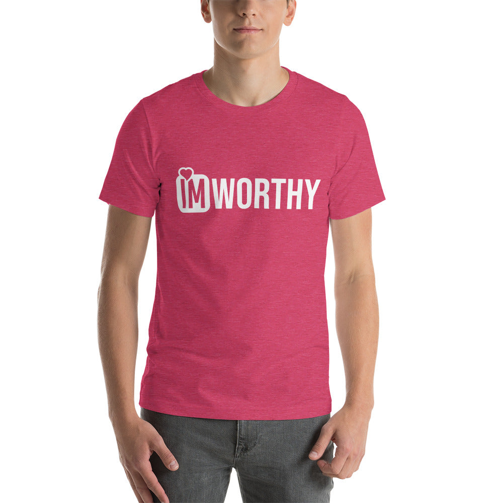 IM WORTHY Unisex t-shirt