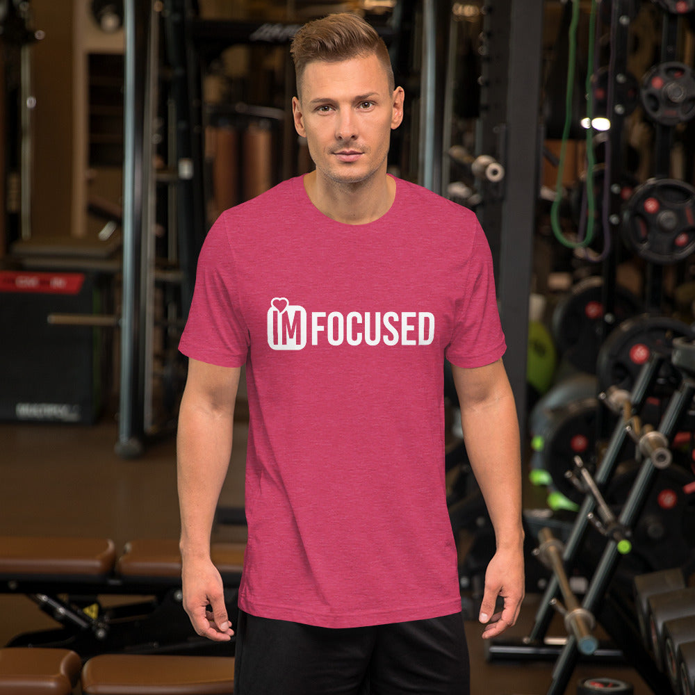 Im Focused Unisex t-shirt