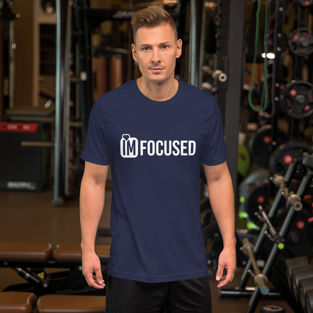 Im Focused Unisex t-shirt