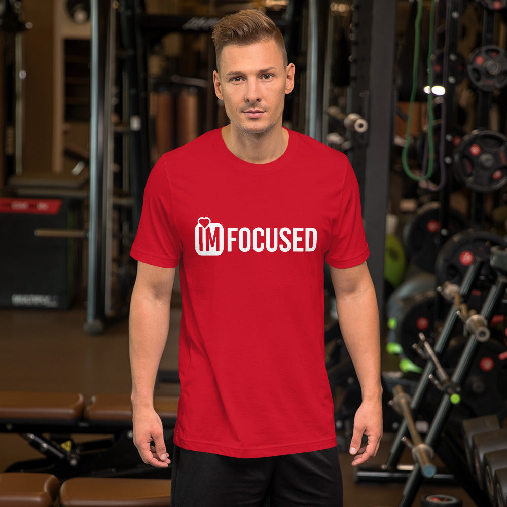 Im Focused Unisex t-shirt