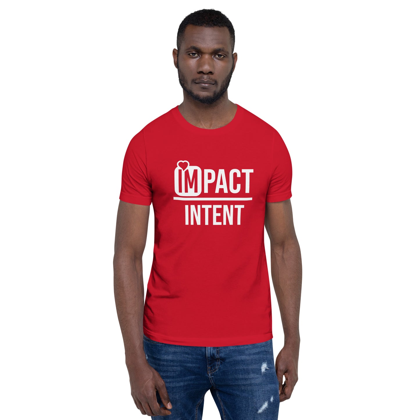 IMpact over Intent Unisex t-shirt