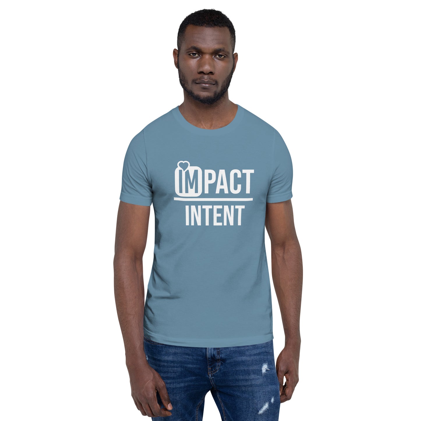 IMpact over Intent Unisex t-shirt