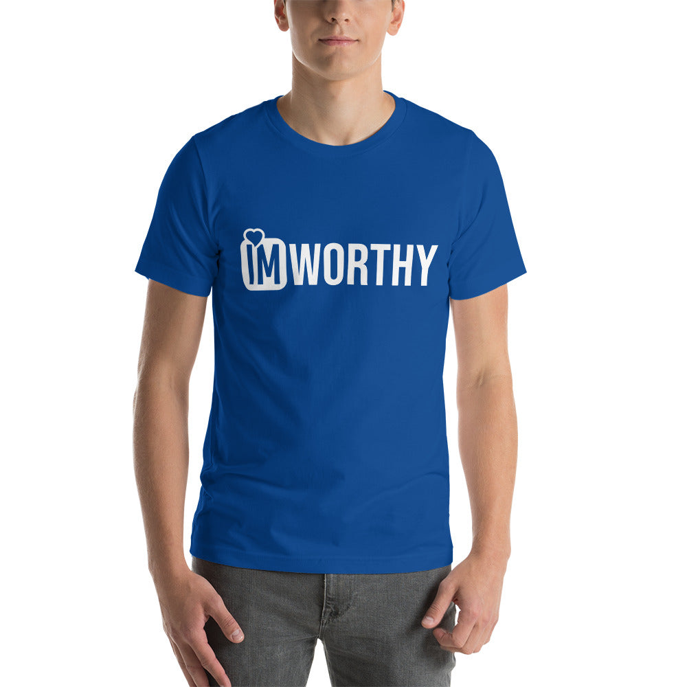 IM WORTHY Unisex t-shirt