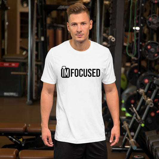 IM Focused Unisex t-shirt