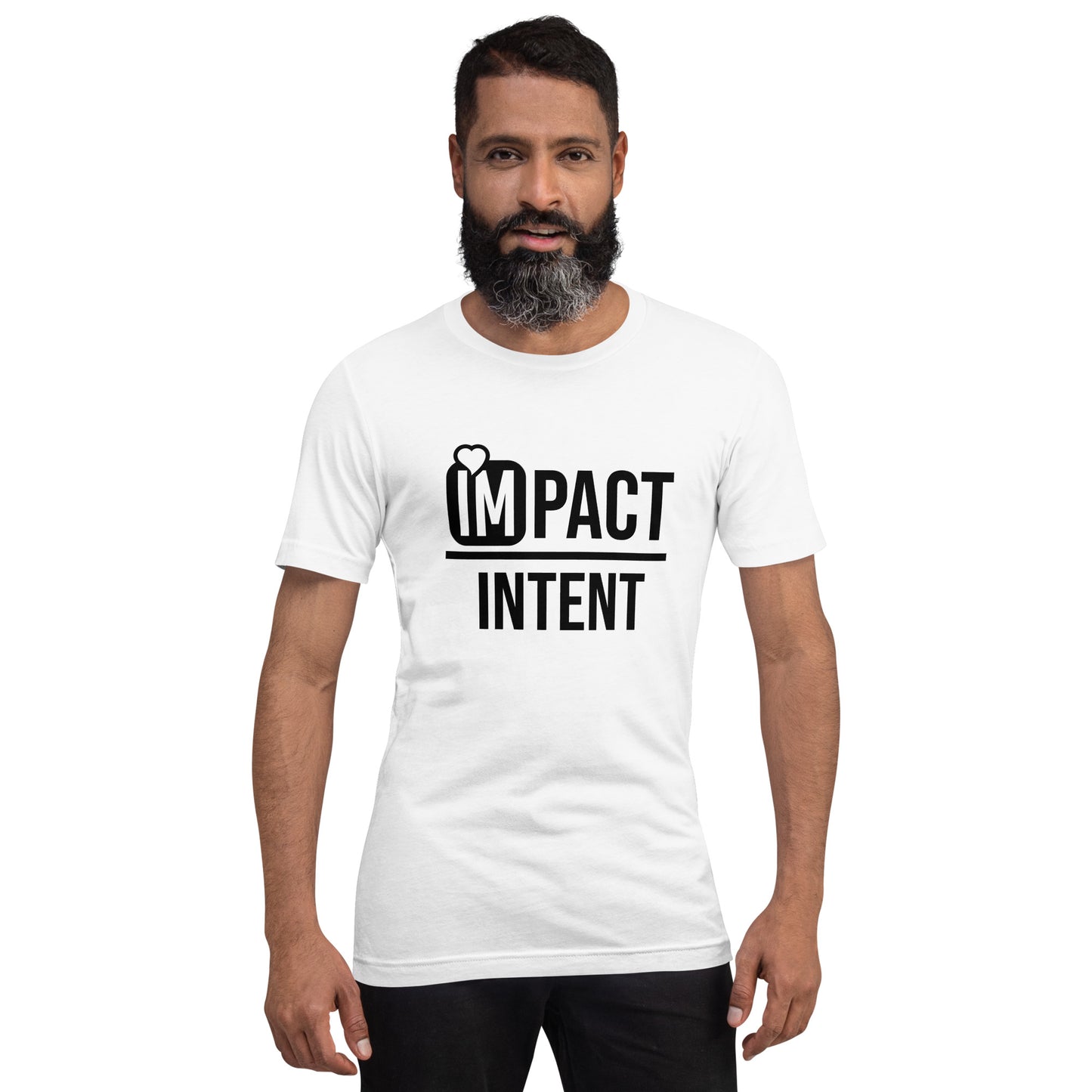 IMpact over Intent Unisex t-shirt