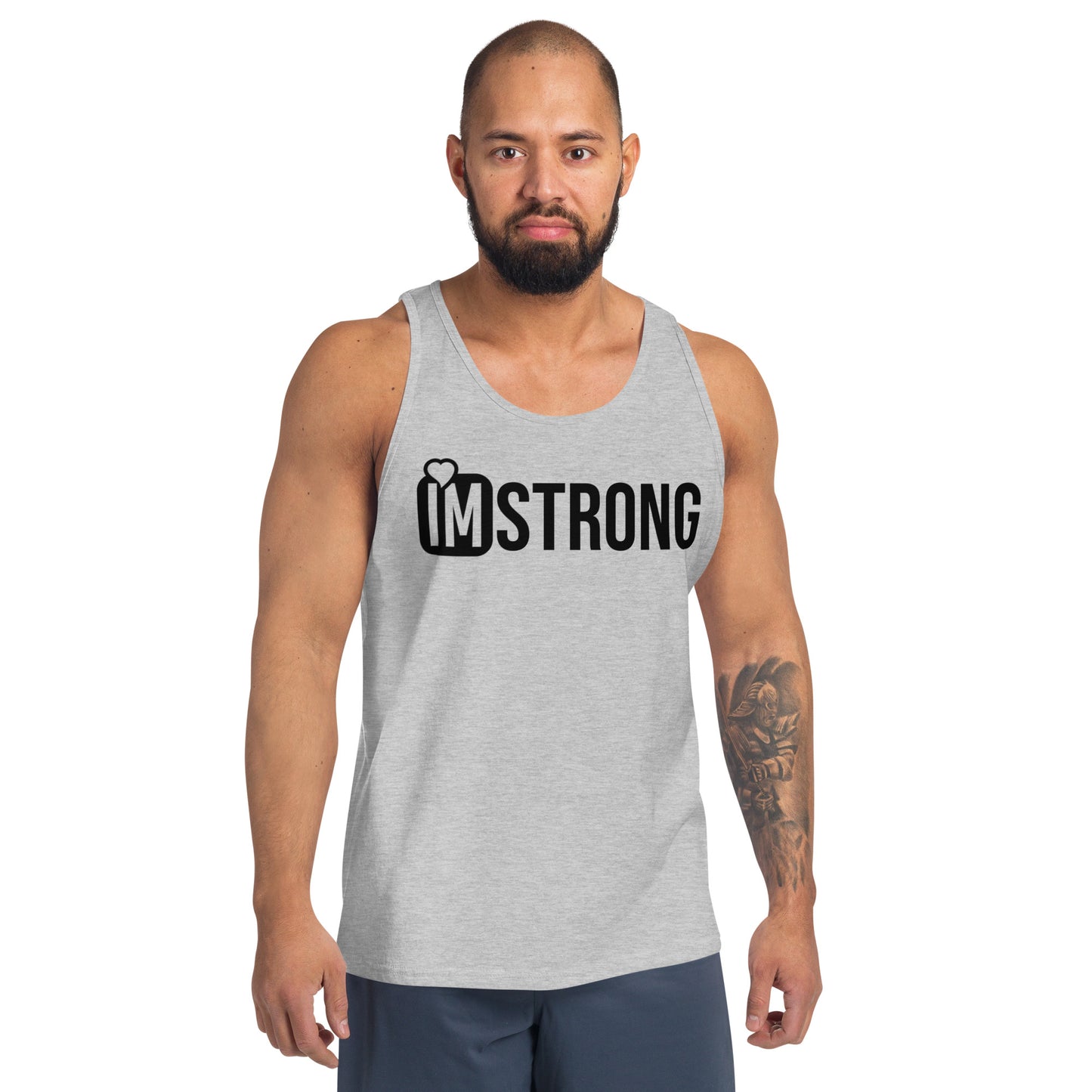 IM STRONG Unisex Tank Top