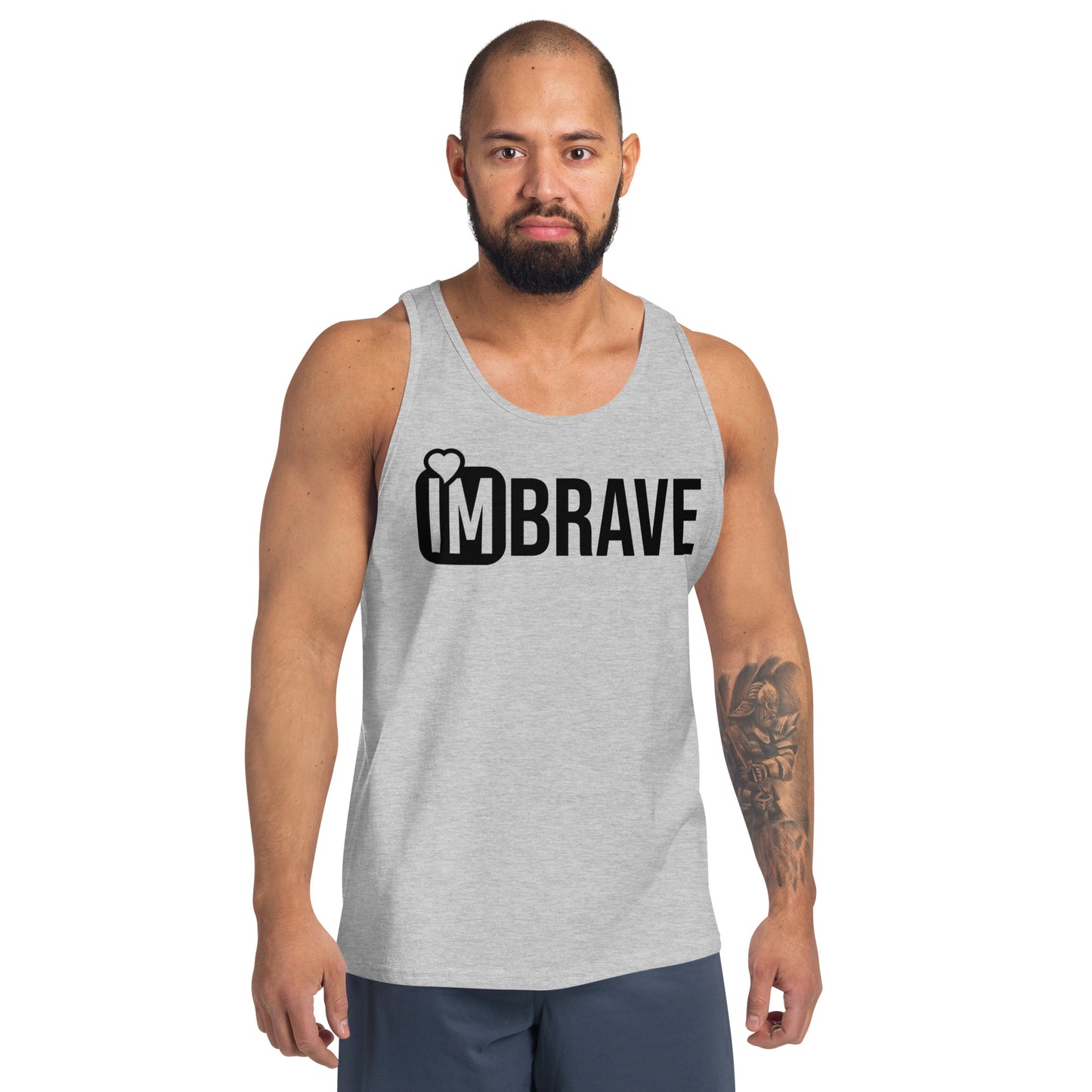 IM BRAVE Unisex Tank Top