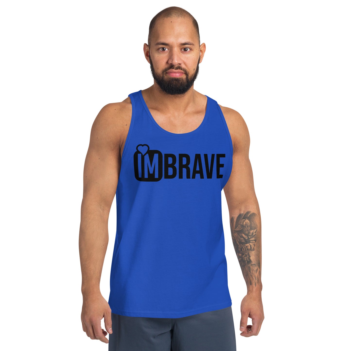 IM BRAVE Unisex Tank Top