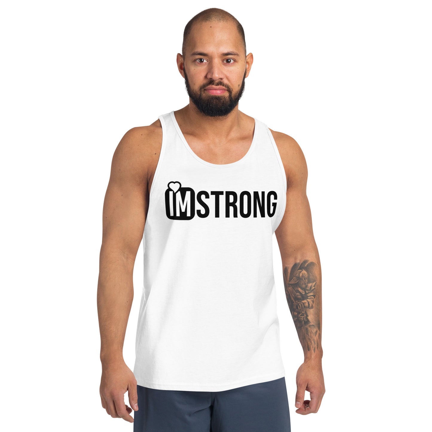 IM STRONG Unisex Tank Top