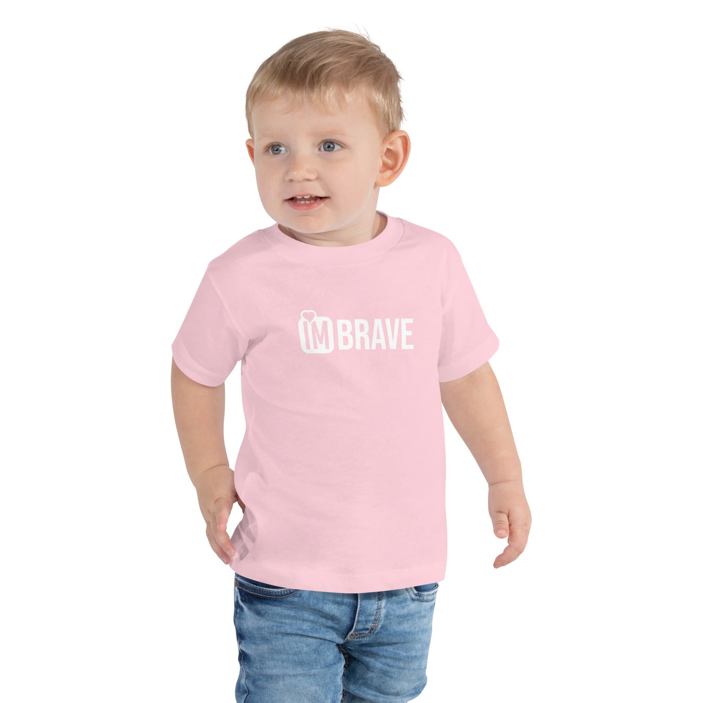 IM BRAVE Toddler Short Sleeve Tee