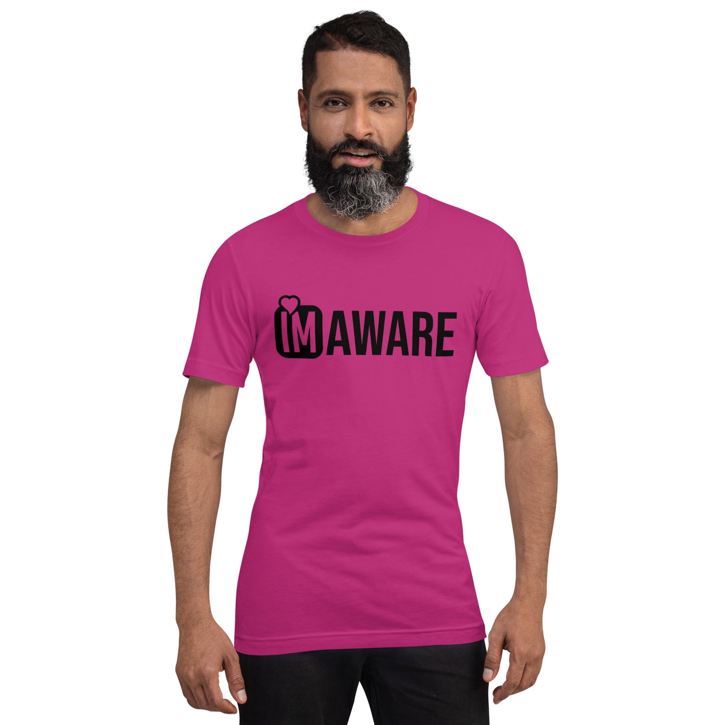 IM AWARE Unisex t-shirt