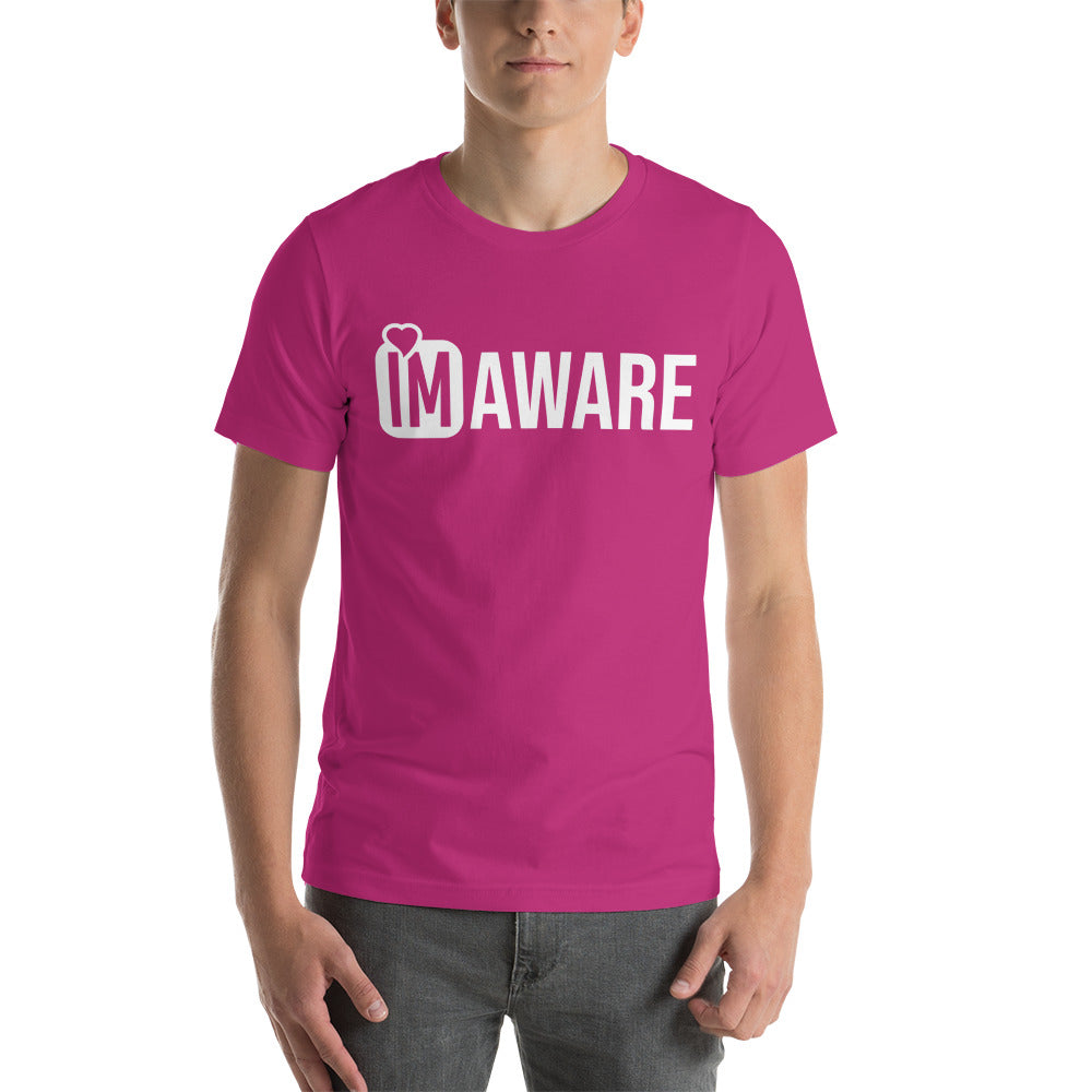 IM AWARE Unisex t-shirt