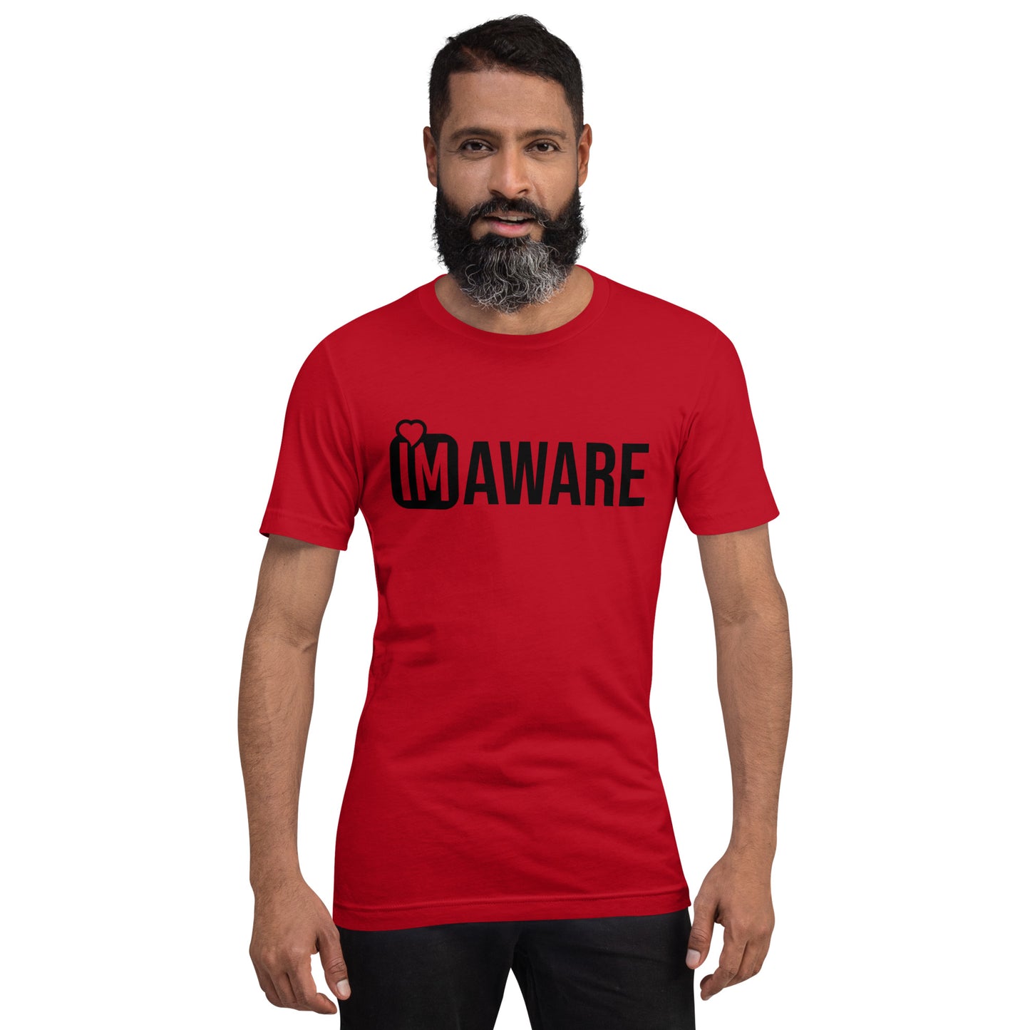 IM AWARE Unisex t-shirt