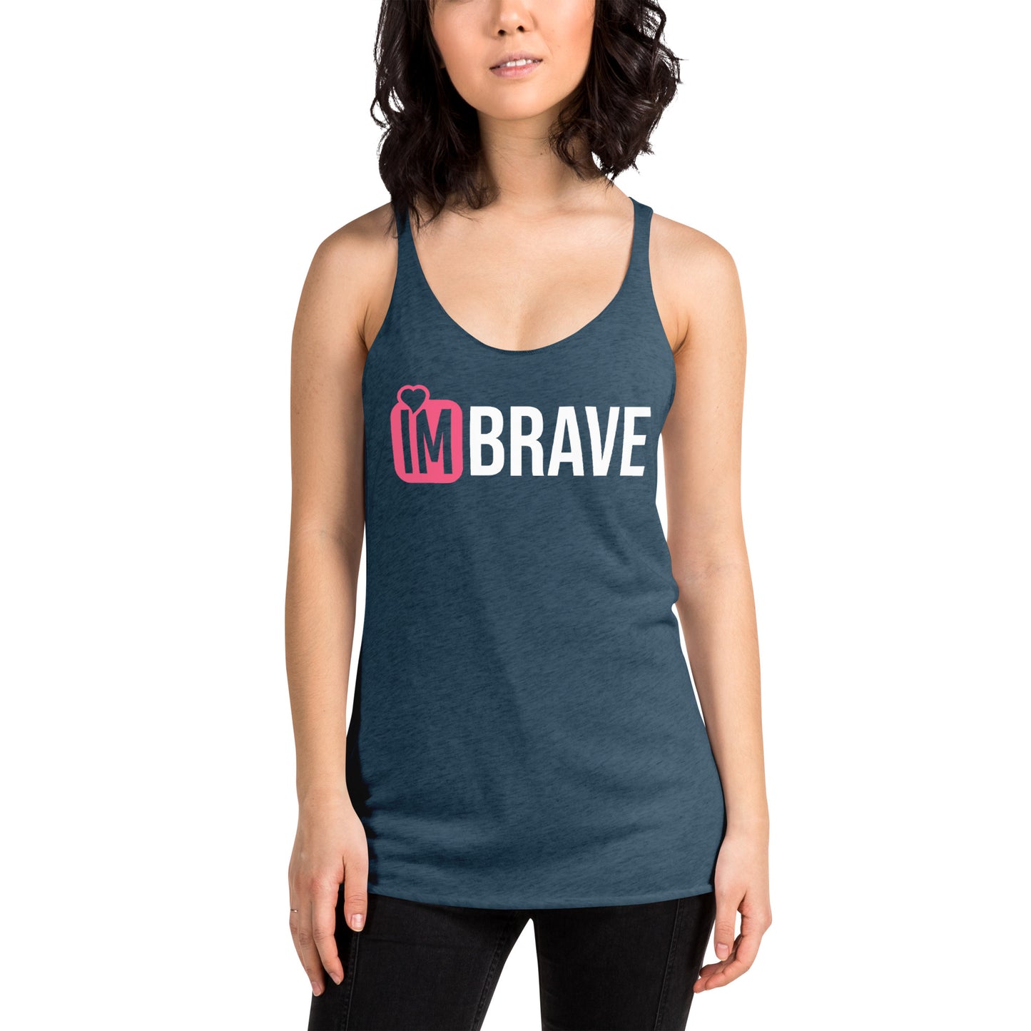 I'M BRAVE Women's Racerback Tank