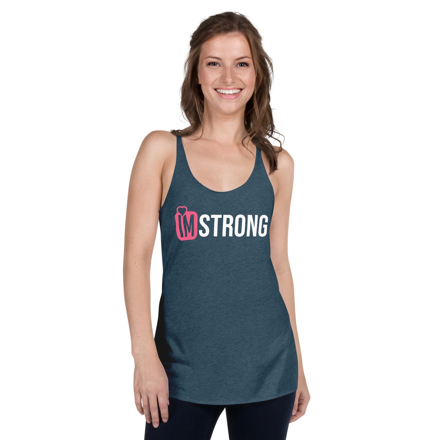 IM Strong Women's Racerback Tank