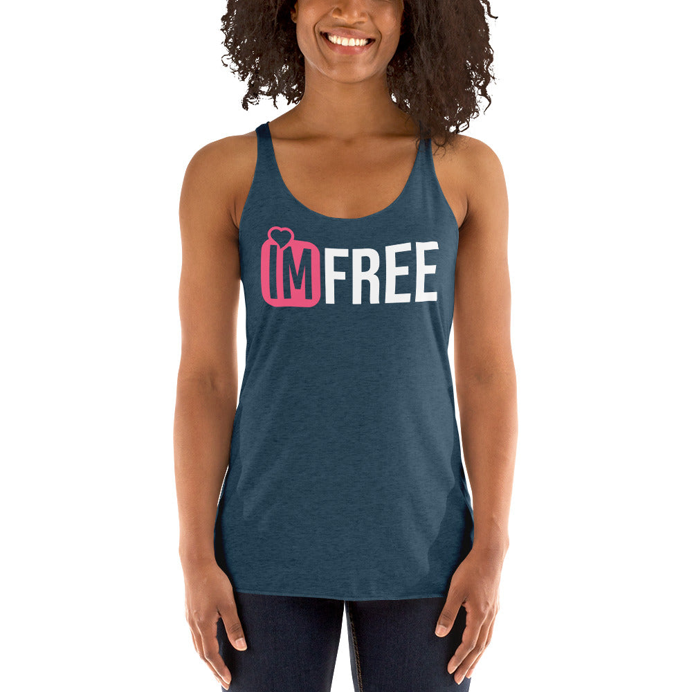 I'M FREE Women's Racerback Tank