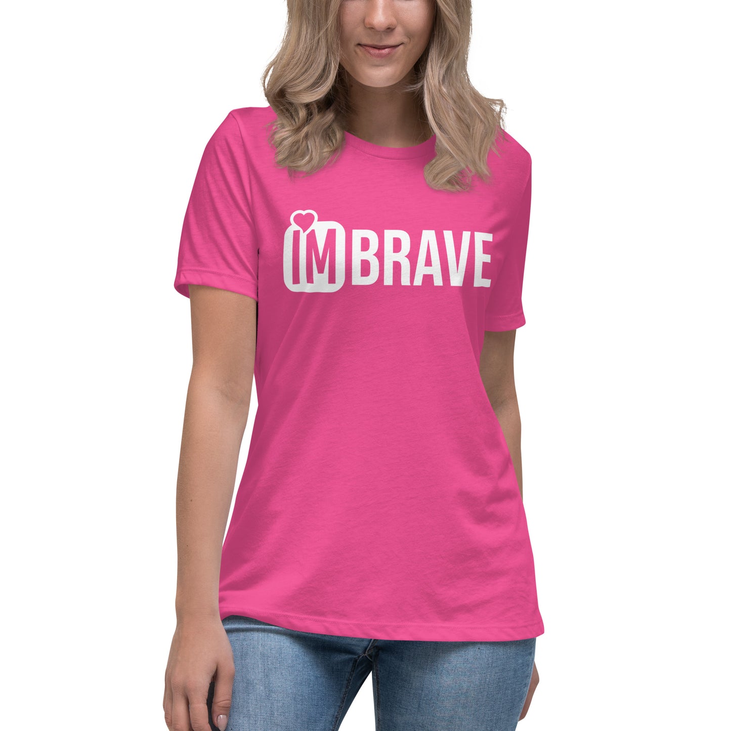 IM BRAVE Women's Relaxed T-Shirt